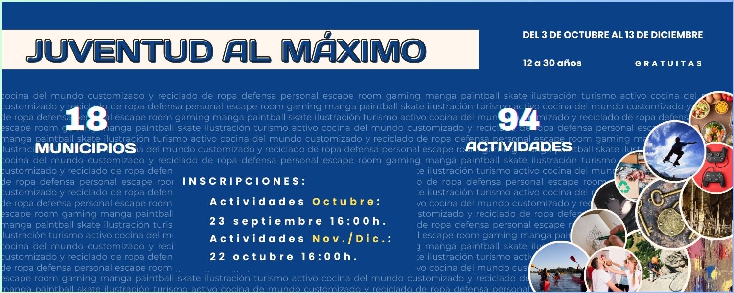 juventud al máximo actividades